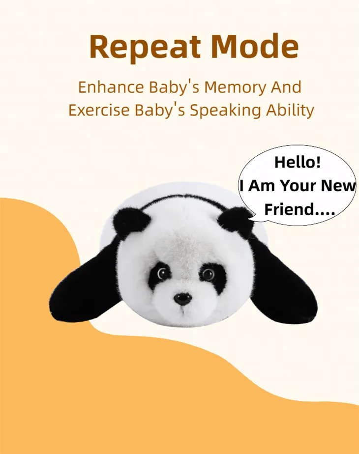 AI Talking Panda Stuffed Animal